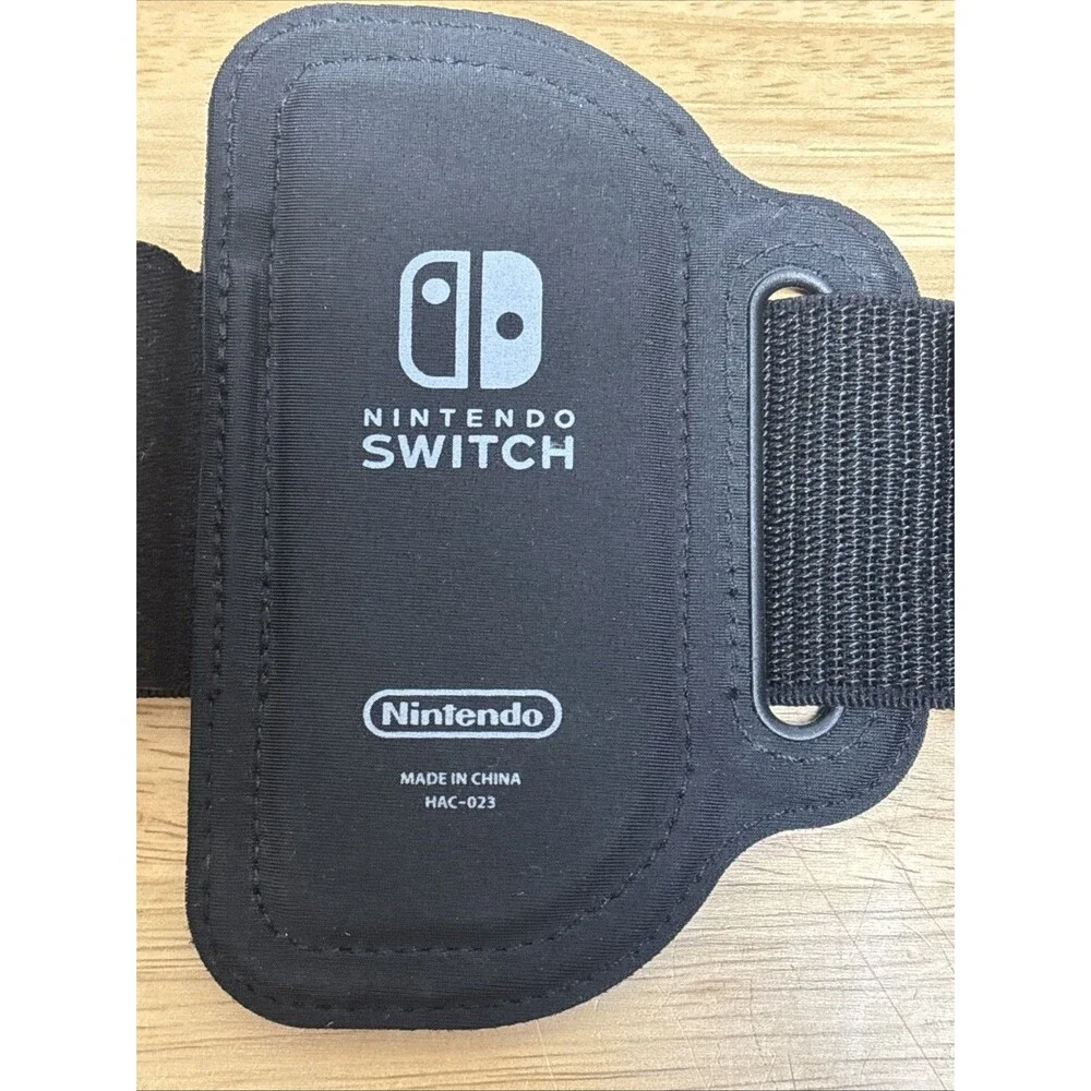 NINTENDO SWITCH Leg Strap Official OEM Black Ring Fit